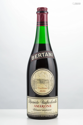 Amarone della Valpolicella Classico 1959, Bertani