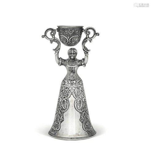Coppa dellâ€™amore Argento fuso Germania XIX-XX
