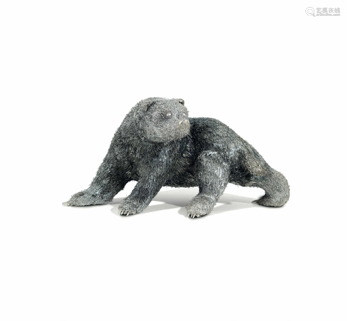 Orso in argento, Maison Mario Buccellati Italia XX