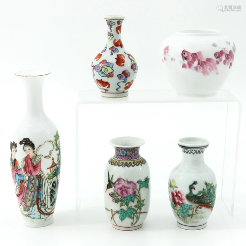 A Diverse Collection of Vases