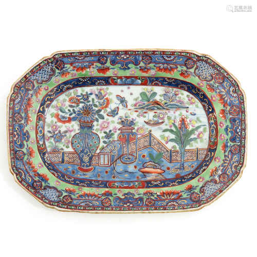 A Polychrome Dish