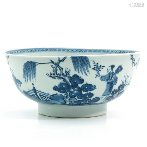 A Blue and White Bowl