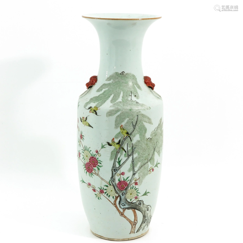 A Famille Rose Decor Vase