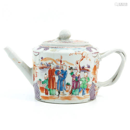 A Mandarin Decor Teapot