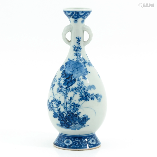 A Blue and White Vase