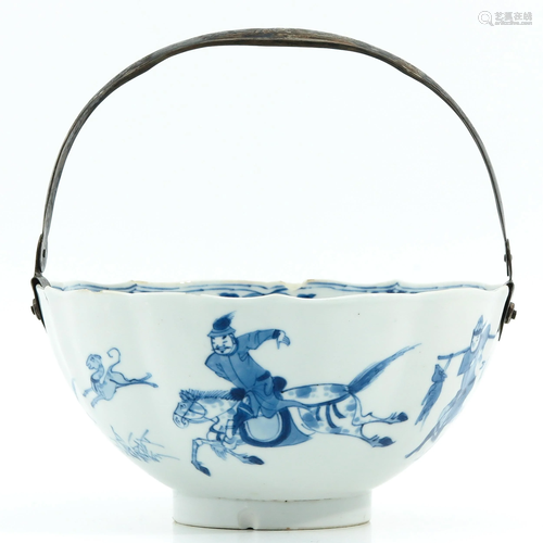 A Blue and White Bowl