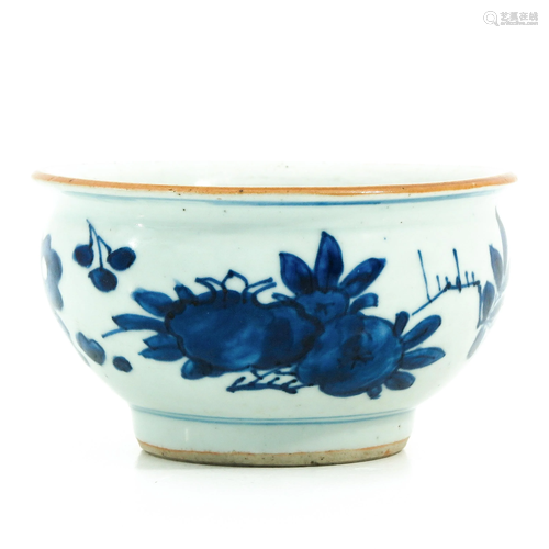 A Blue and White Bowl