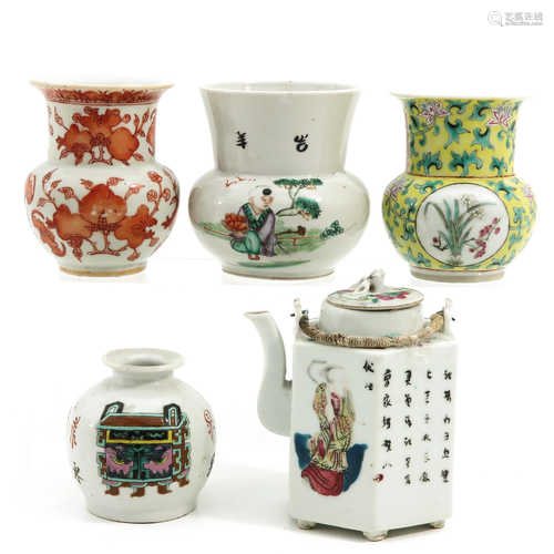 A Diverse Collection of Porcelain