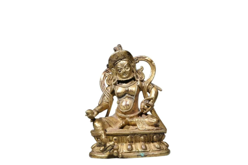 GILT COPPER ALLOY FIGURE