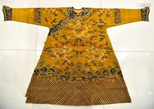 A Piece of Chinese Embroidered Robe