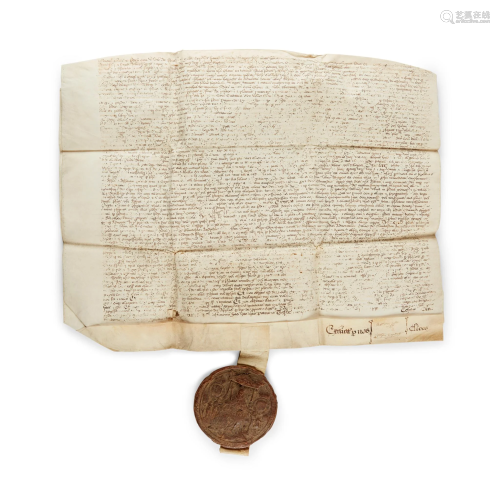 LETTER PATENT OF JAMES I CONFIRMING GRANTS TO WILLIAM
