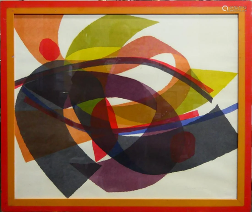 BERNARD STEFFEN (USA 1907-1980) LE SERIGRAPH