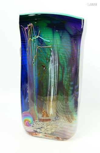 JAMES NOWAK CHRIS HAWTHORNE UNDER WATER LG VASE