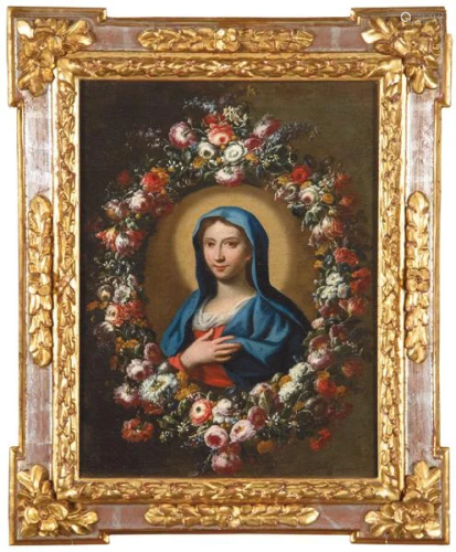 ANDREA SCACCIATI - Garland Surrounding the Virgin Mary