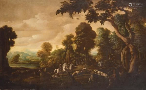 FLEMISH SCHOOL 17 th century - Landscape