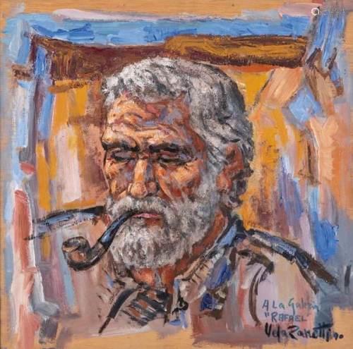 JOSÉ VELA ZANETTI - Man with a pipe