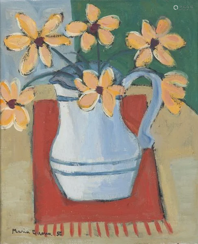 MARIA GIRONA - Vase with flowers