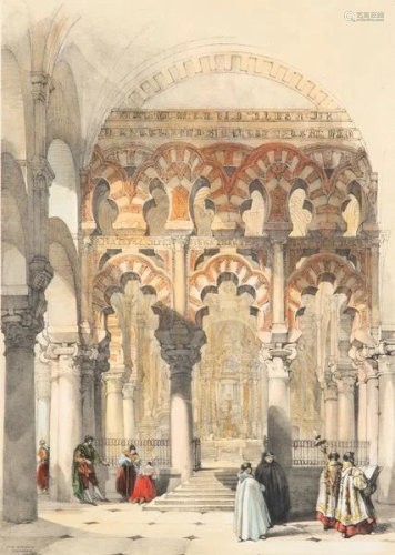 DAVID ROBERTS, R.A. - Chapel in the Great Mosque,