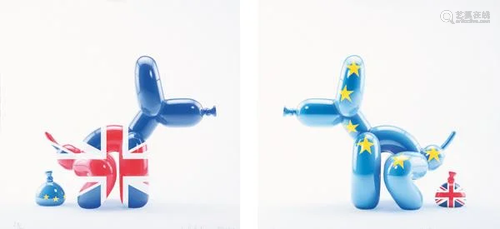 WHATSHISNAME - Brexit POPek Balloon Dog