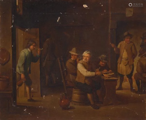 AFTER DAVID TENIERS 18th-19th century - Tavern scene