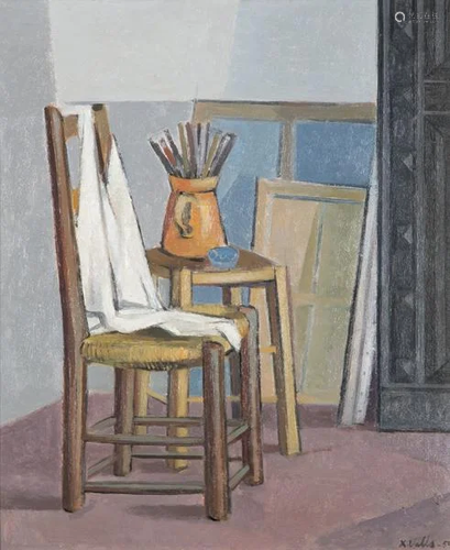 XAVIER VALLS - The painter's studio