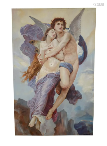ABDUCTION OF THE PSYCHE OIL PAINTING