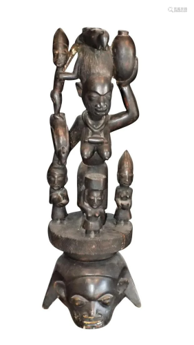 LARGE AFRICAN CARVING