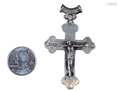 CUSTOM MADE STERLING SILVER CRUCIFIX