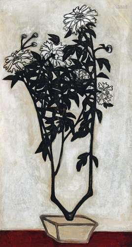 常玉（1895-1966） 菊 数位 版画