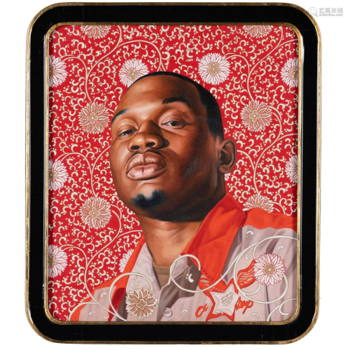 Kehinde Wiley (né en 1977, Etats-Unis) Ivelaw I