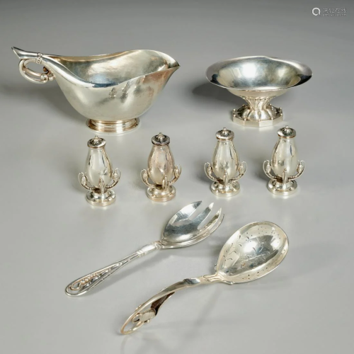 Georg Jensen, Danish sterling silver tablewares