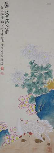 Chinese Painting and Calligraphy of Flowers and Birds