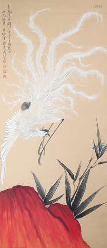 The Picture of Phoenix Painted by Zhang Ze