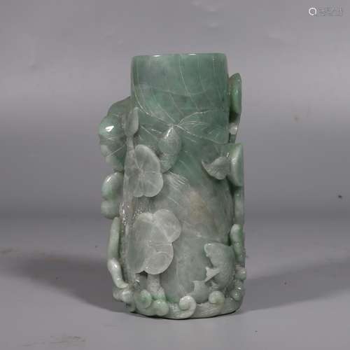 Jadeite Pen Holder