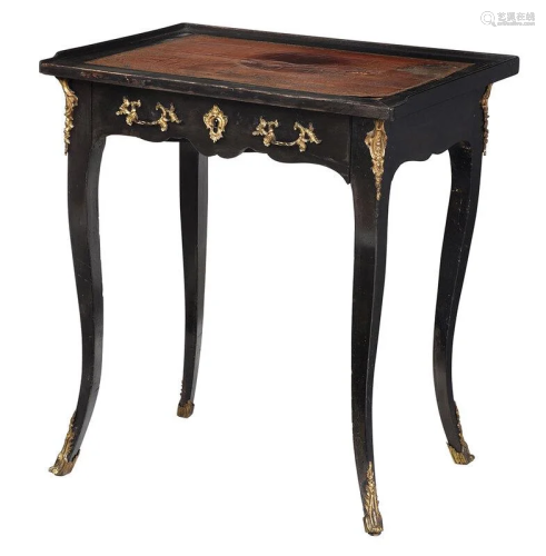 Louis XV Style Bronze Mounted Writing Table