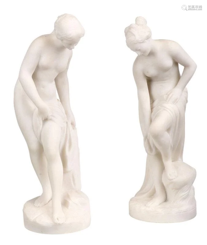 Two Classical Style Marble Sculptures