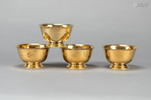 Four Tiffany Bowls