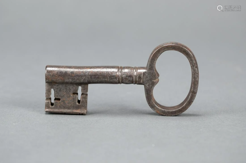 Single iron forged key