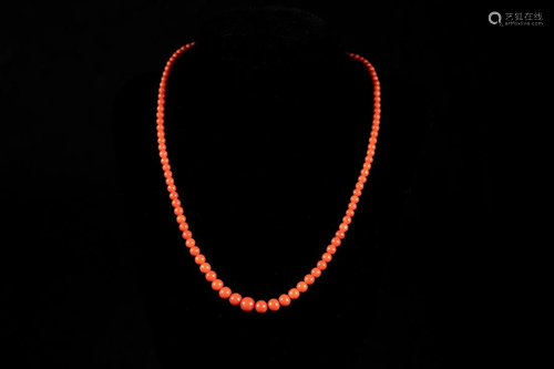 Coral necklace