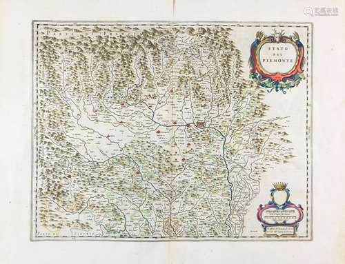 BLAEU. Stato del Piemonte.