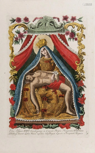 Hungary - Popular Print. REMONDINI. Madonna di