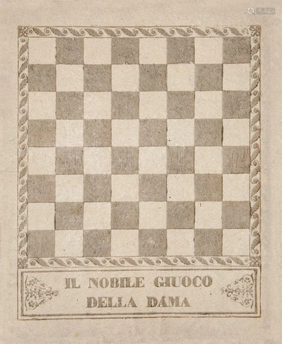 Draughts. Il nobile giuoco della Dama.