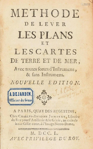 Science. OZANAM. M�thode de lever les plans et les