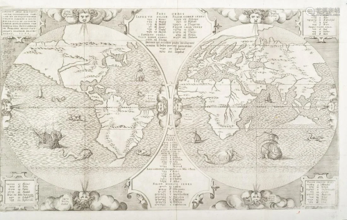 Atlas. ARIAS MONTANUS. Antiquitatum Iudaicarum Libri