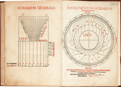 Early printing. STOFFLER. Calendarium Romanum Magnum.