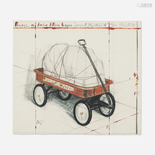 Christo and Jeanne-Claude, Package on Radio Flyer