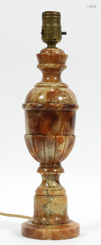 ITALIAN MARBLE LAMP, C. 1930 H 16