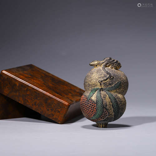 A Pomegranate-Shaped Inkstone