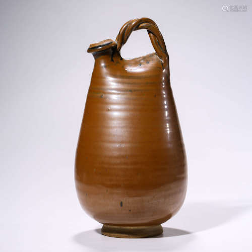 A Bronze-Imitated Cizhou Kiln Porcelain Pot