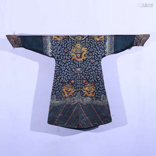 A Chinese Embroidery Imperial Robe